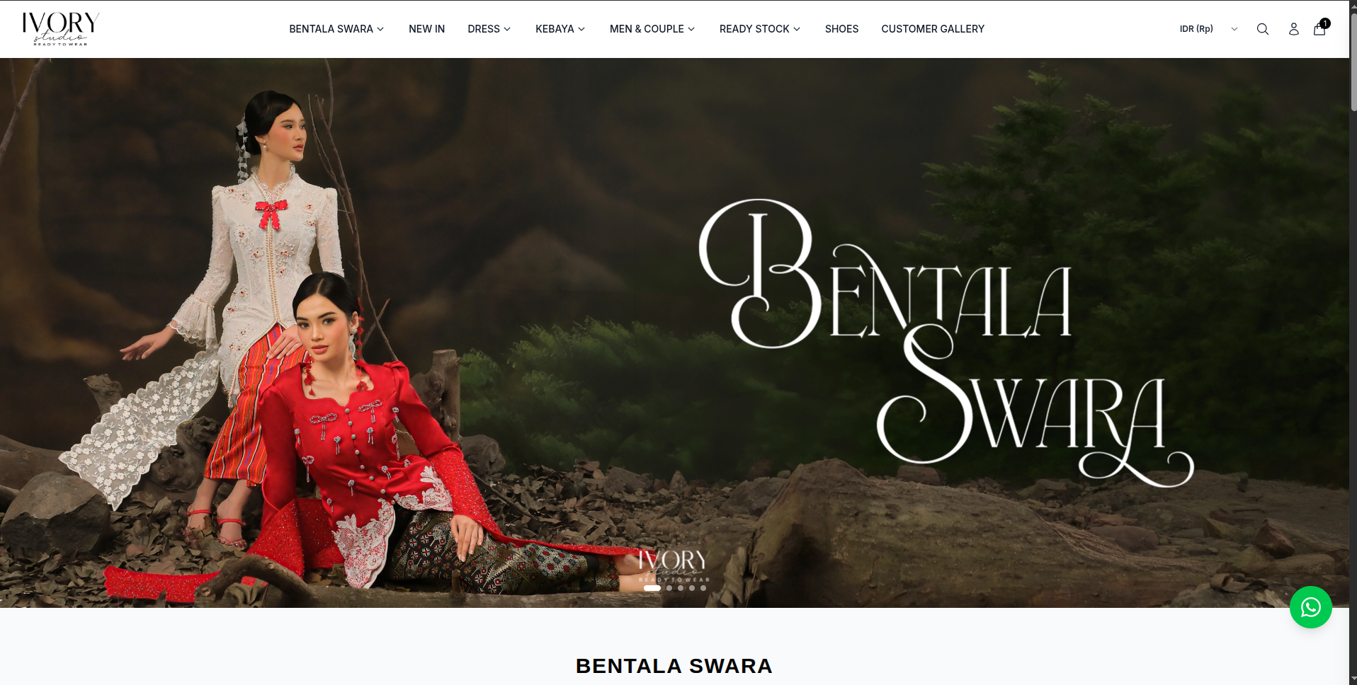 Ivory Studio Profile Website